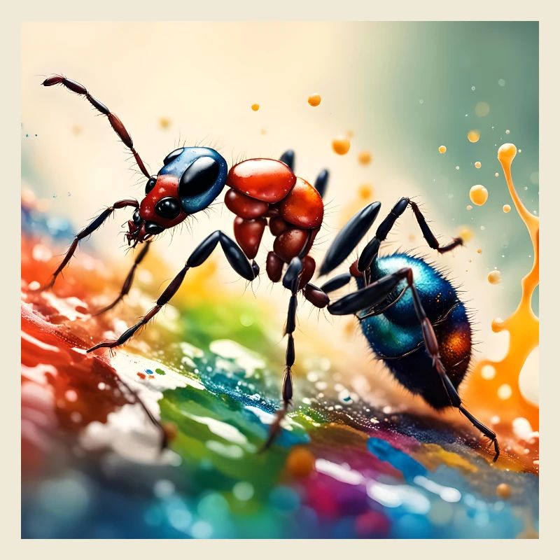 Ant coloured