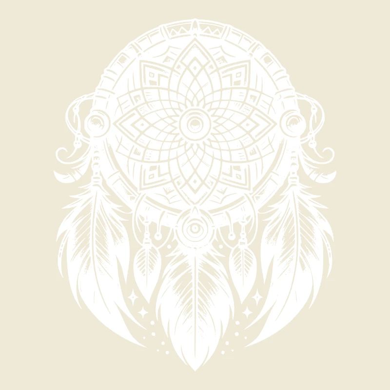 Old Dreamcatcher Cult Object Feather Style