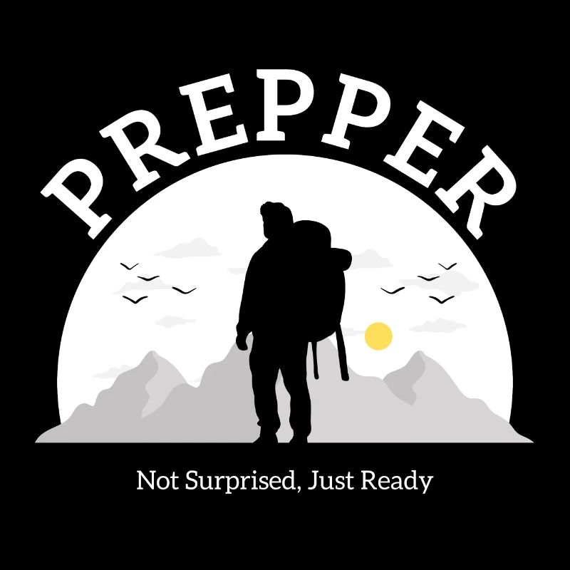 Prepper Pas surpris Juste prêt