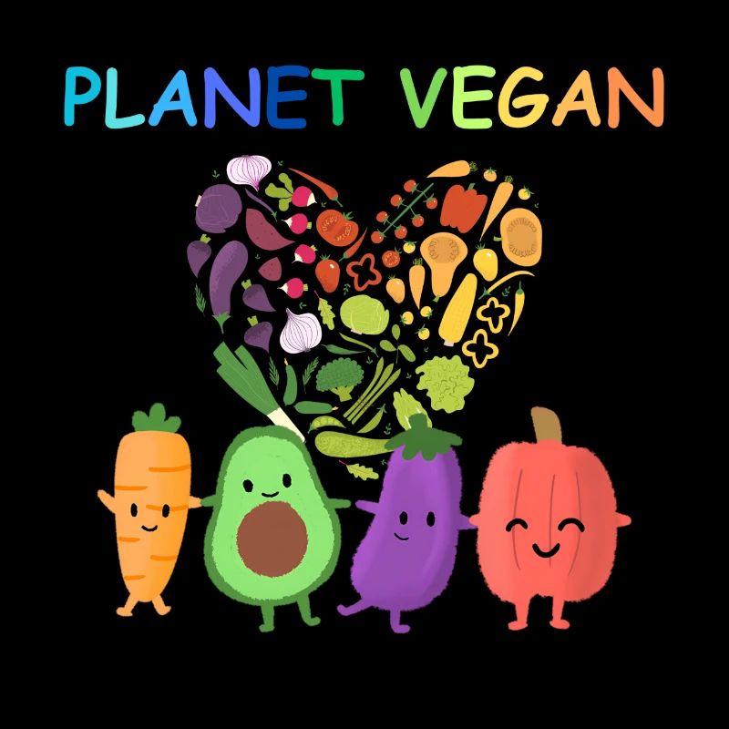 Planet Vegan -Gemüse Herz