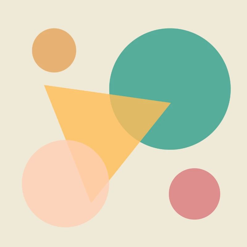 Modern Abstract Geometric