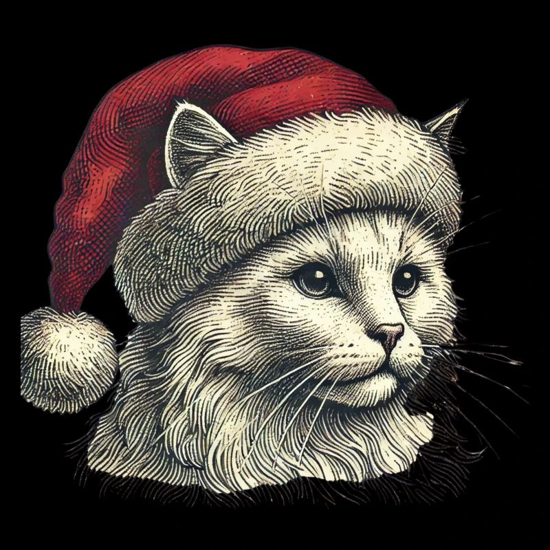 Chat de Noël