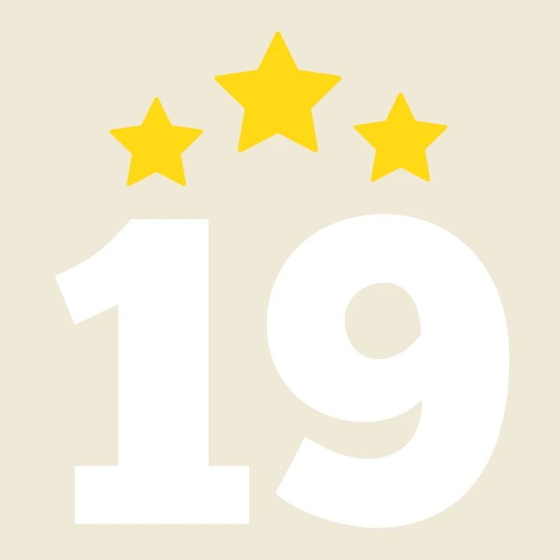 19 Year Old Star - 19th Anniversary Gift
