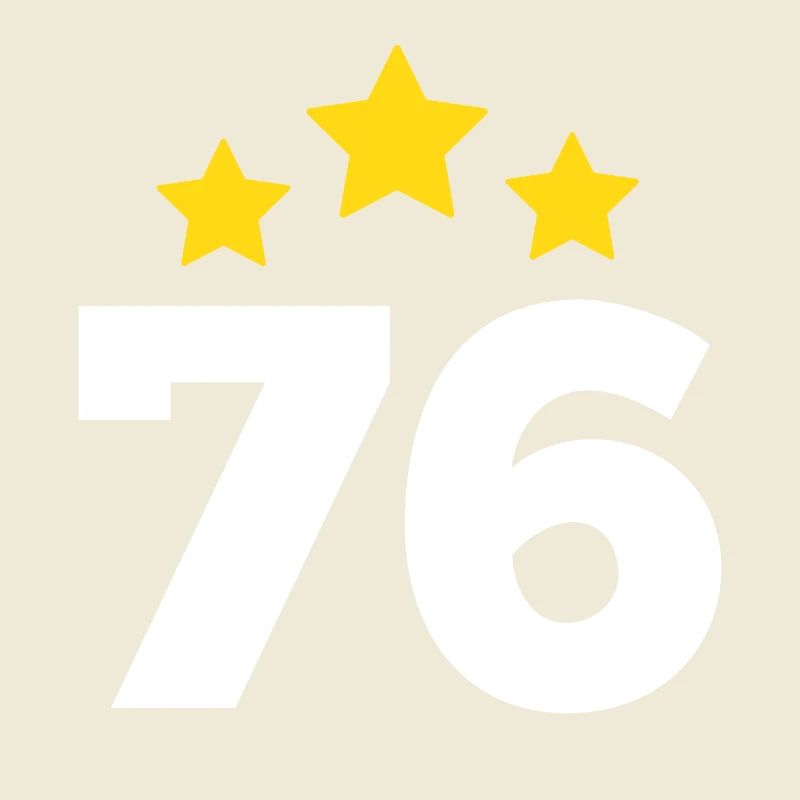 76 ans étoile - cadeau 76e anniversaire