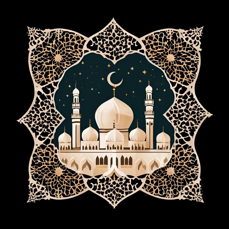 Ramadan Geschenk Eid Mubarak Islam Allah Muslim