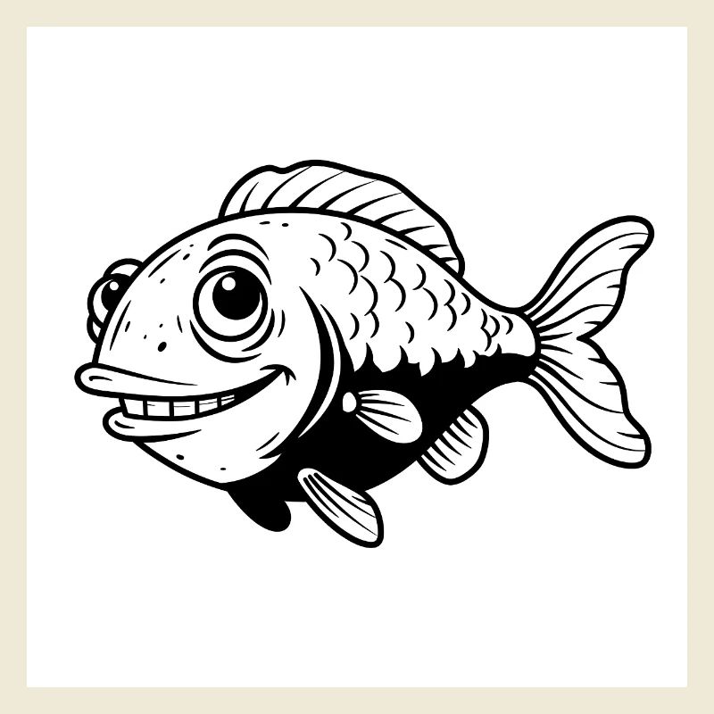 Fisch, Fun, Flossen - Ich bin der Chef im Teich