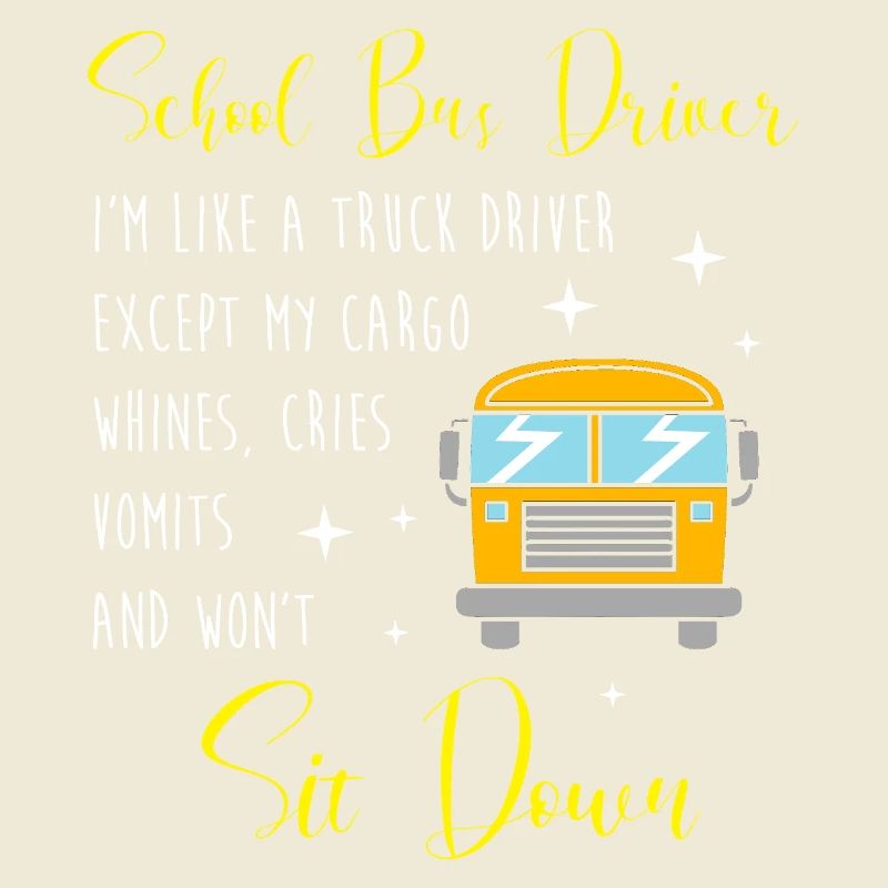 Schulbusfahrer Schulbus