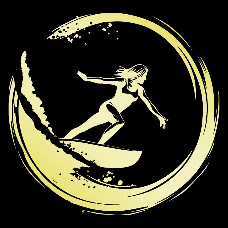 Surfer Woman