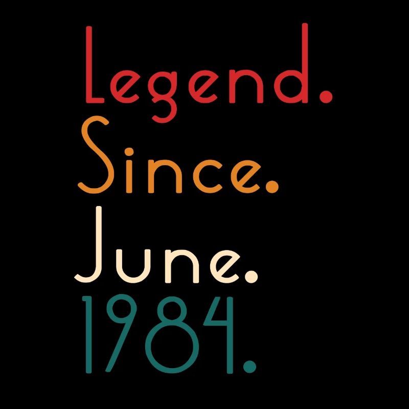 Legende seit Juni 1984