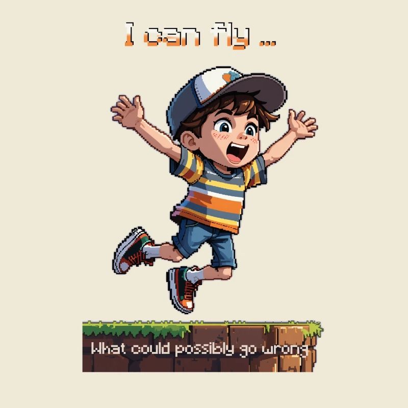 Le gars de la mouche 8bit