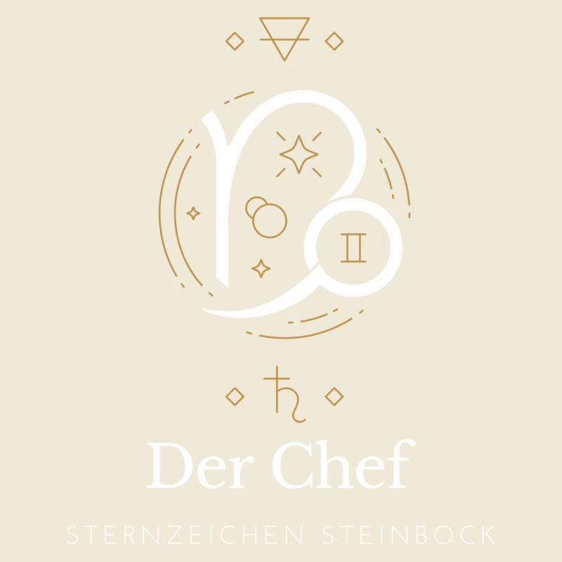 Der Chef - Sternzeichen Steinbock