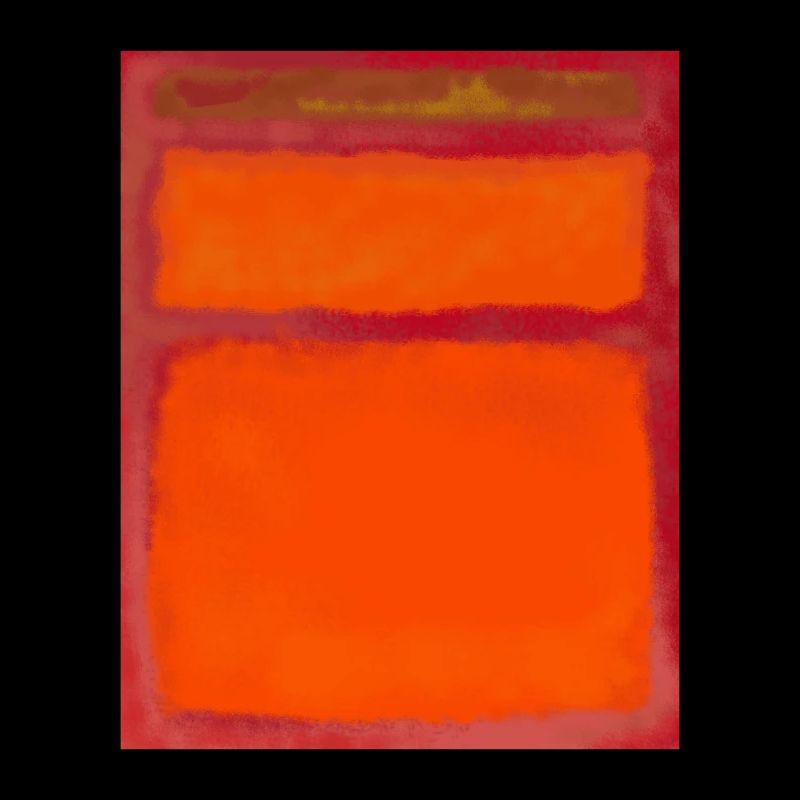 Rothko art style in digital colors