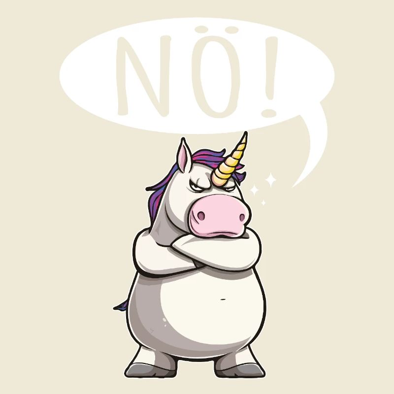Einhorn Nö pummelig