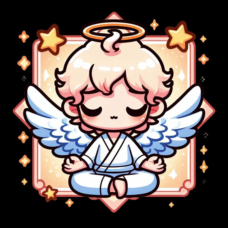Angel Meditating