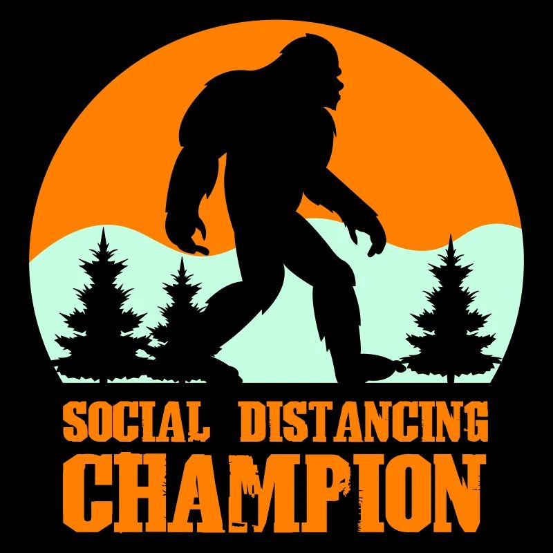 Distanciation sociale Big Foot