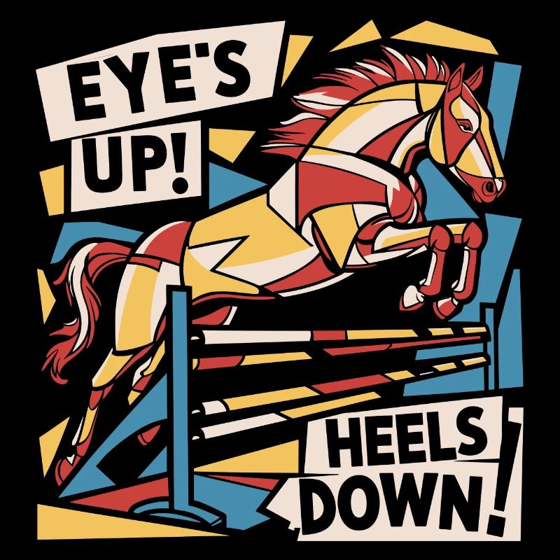 Eyes up, heels down