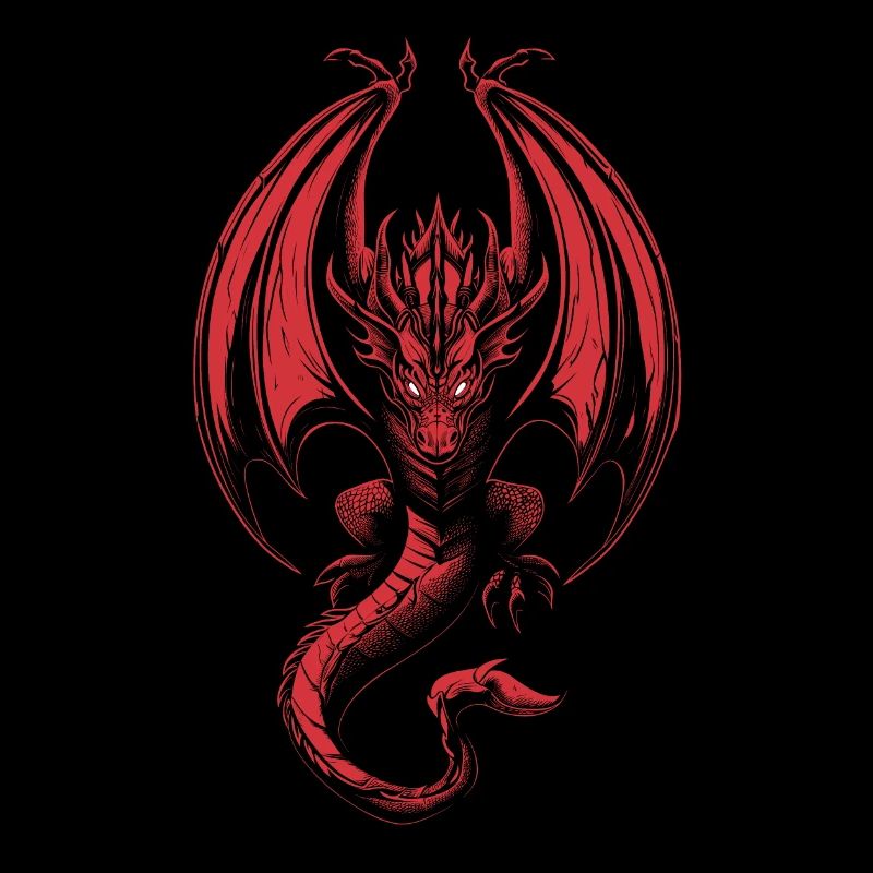 Red Dragon Rampant