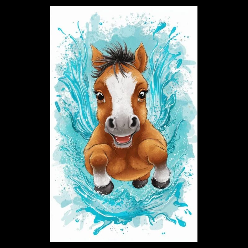 Small Floating Horse