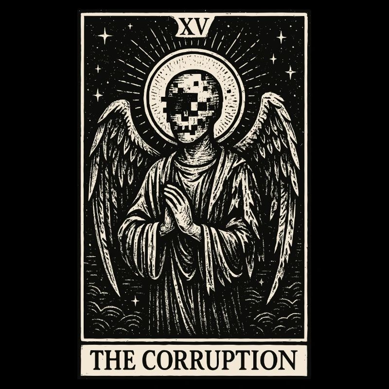 Tarot-Datenhortung: Der Engel der Verderbnis