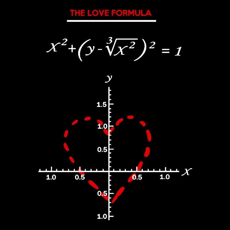 Math - The Love Formula T Shirt