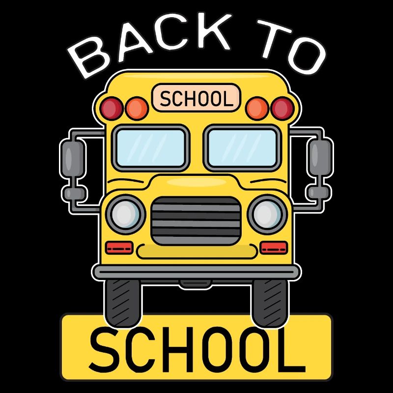Back to school School start school bus