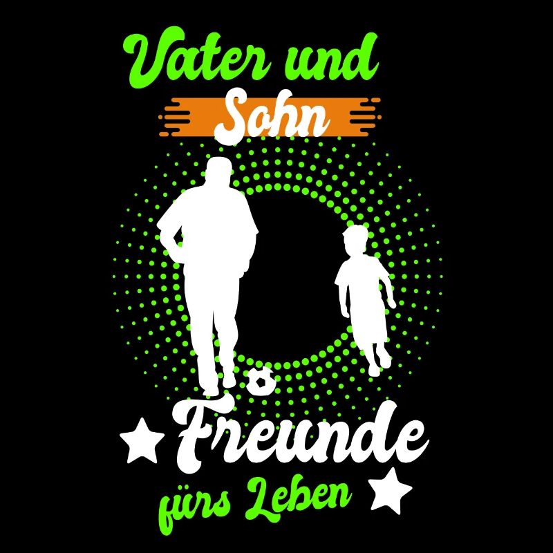 Vater und Sohn Freunde