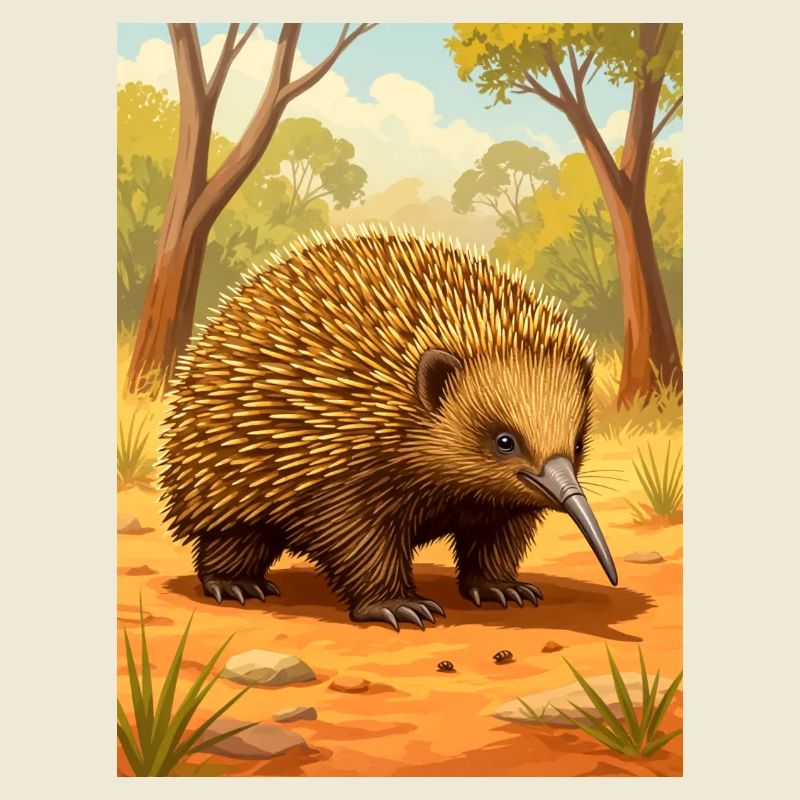 Echidna A spiny wanderer with ancient charm 