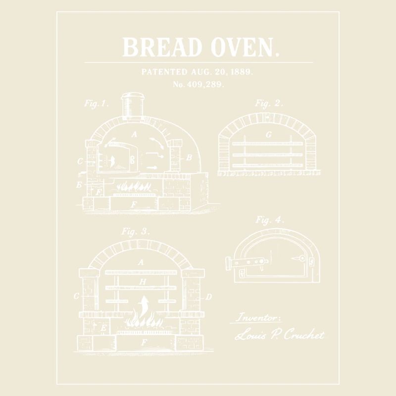 Conception du plan du four à pain
