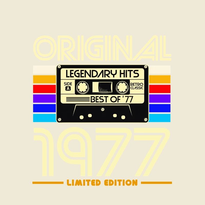 Originale Retro-Kassette von 1977