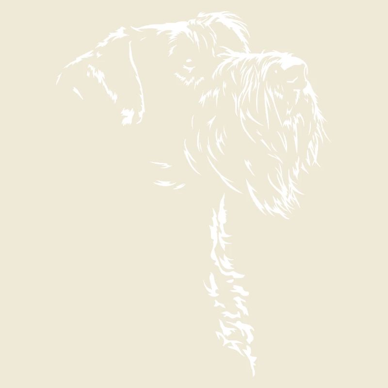 Silhouette de Schnauzer géant Chien Wilsigns