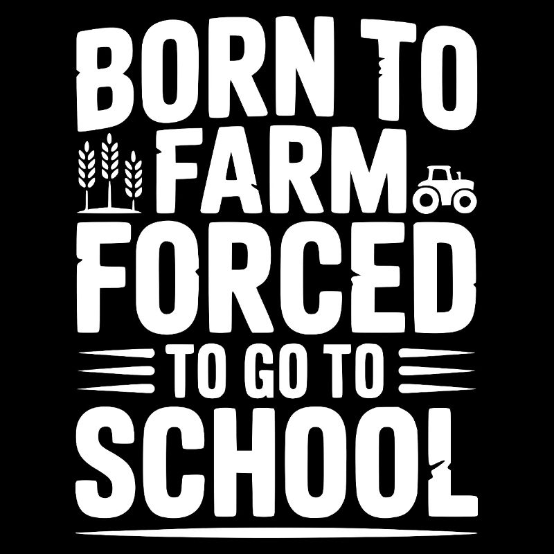 Né à la ferme forcé d’aller à l’école