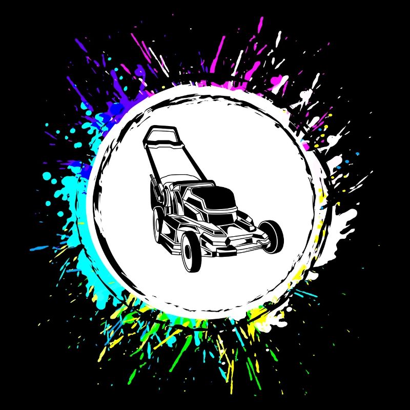 Lawn mower icon icon