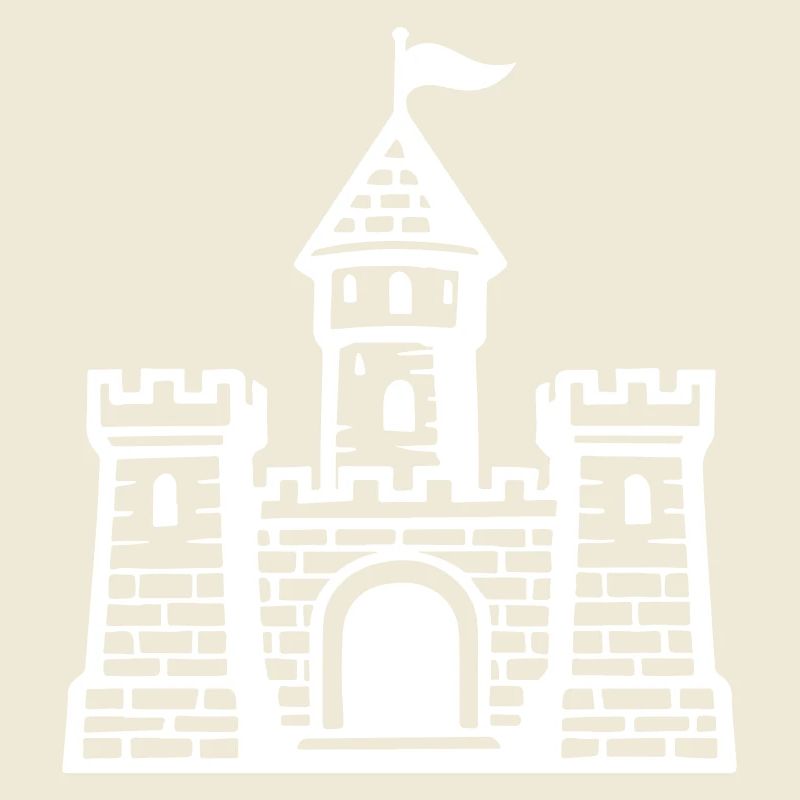 Castle Symbol Stone Wall