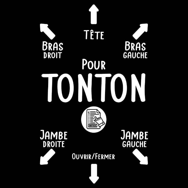 Notice pour Tonton idée naissance bébé pour Tonton