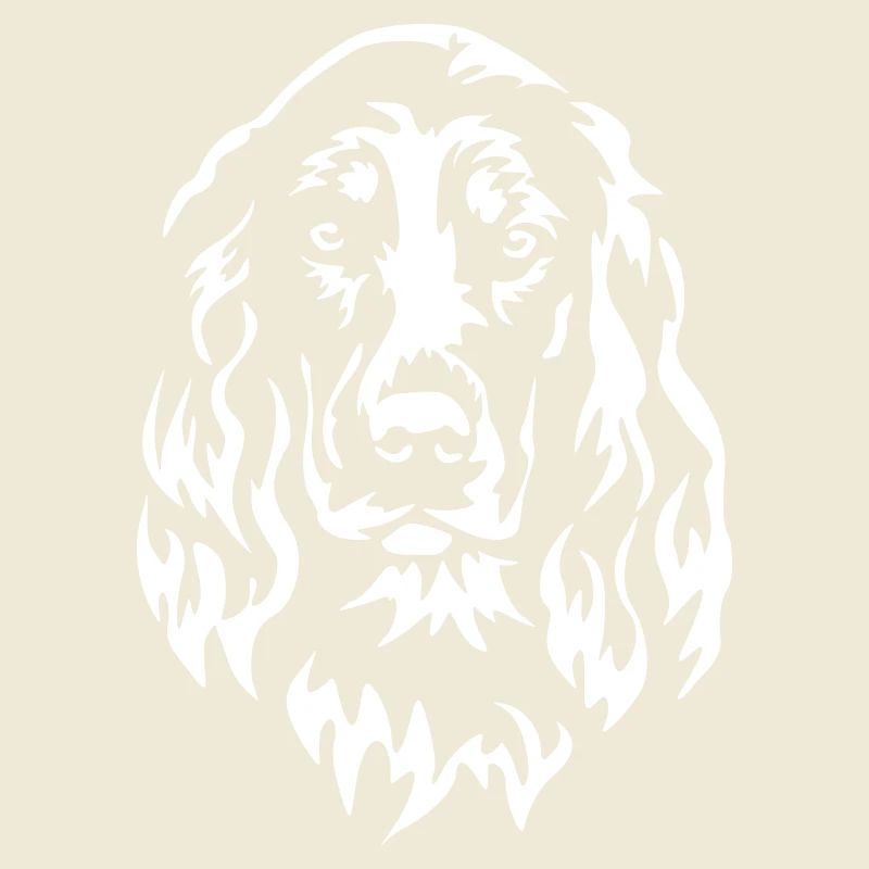 Gordon Setter Kopf "Black Edition"