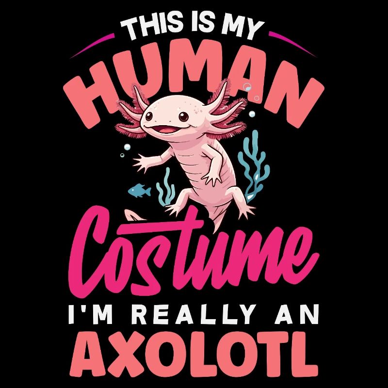 Cute Axolotl Kawaii Axolotl Lover