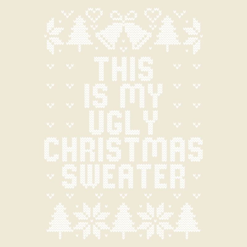 Ceci est mon pull de Noël laid Funny Sayings