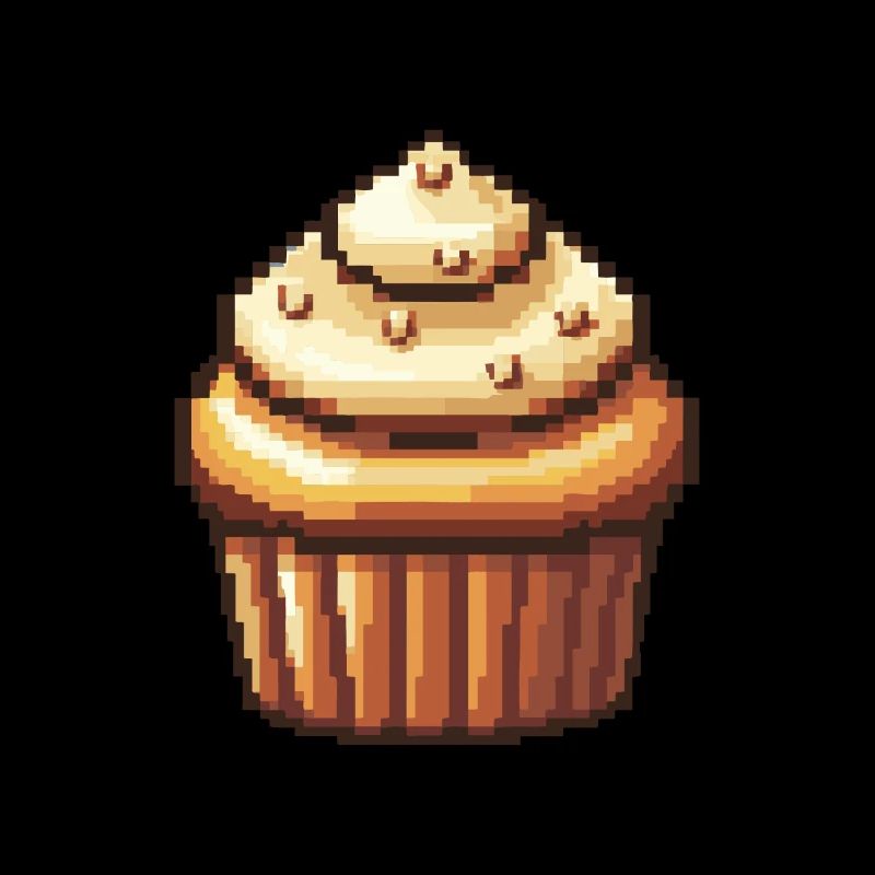 Cupkake Pixel Gamer Cake
