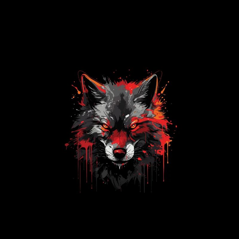 Wolf Porträt