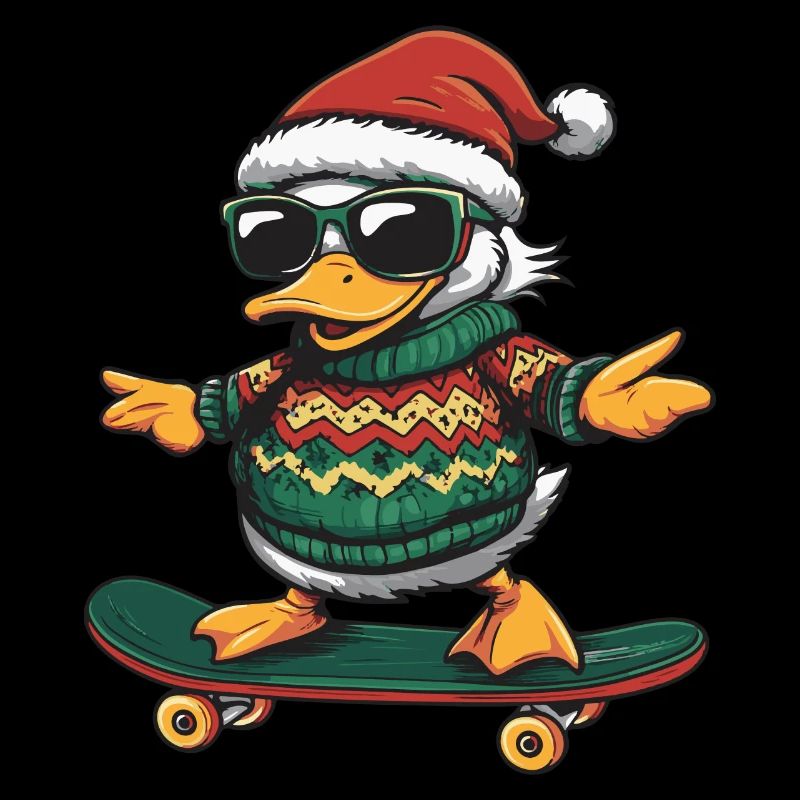 Duck Christmas Funny