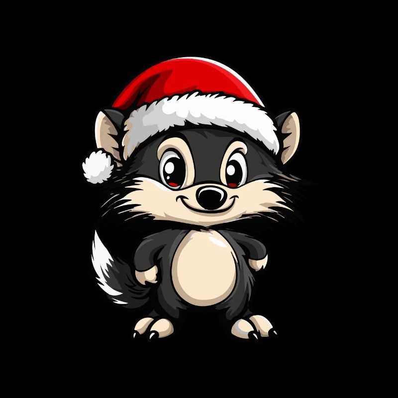 Hérisson Noël Mignon