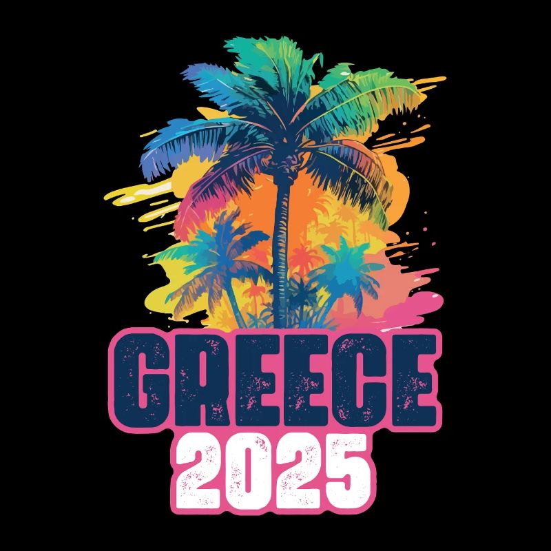 Grèce 2025 Palmiers de vacances