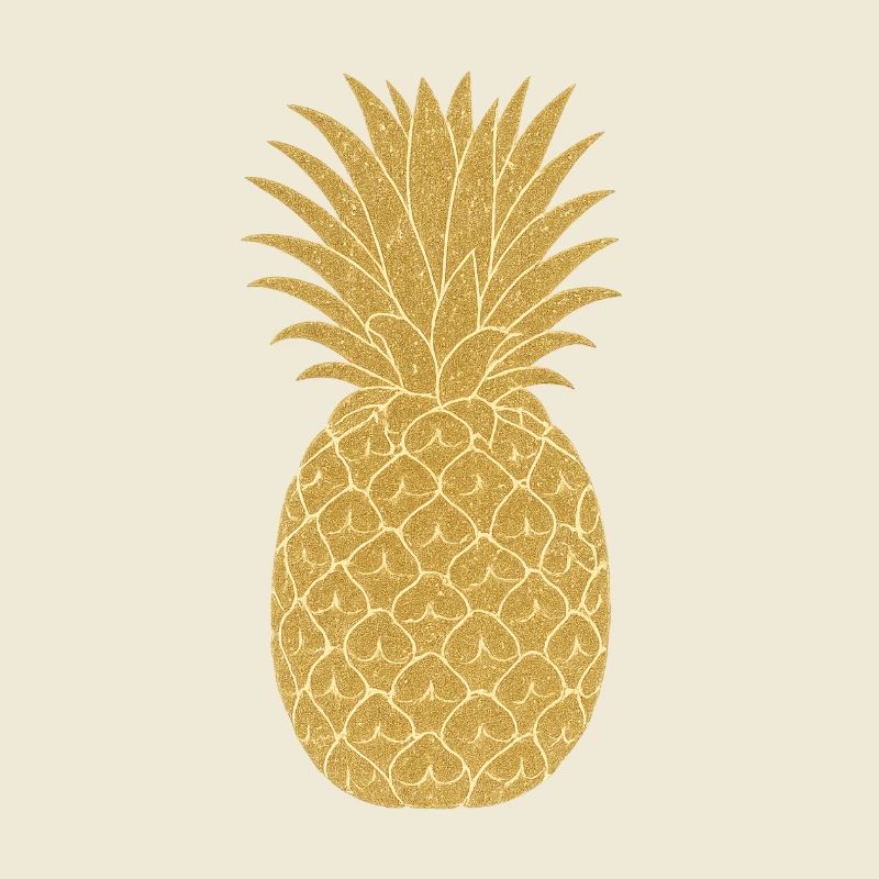  Golden pineapple | Gilded Pineapple Elegance