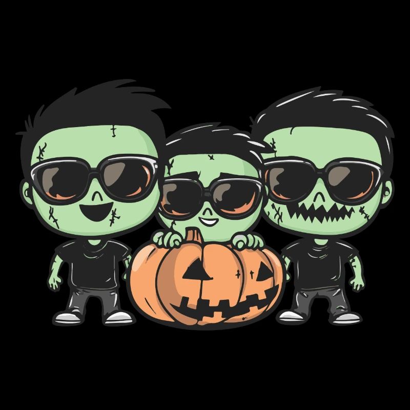 Zombies Halloween Cool