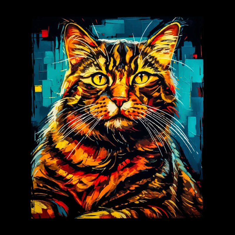 Katze Portrait Kopf