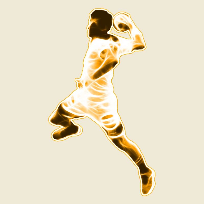 Ein Handballer