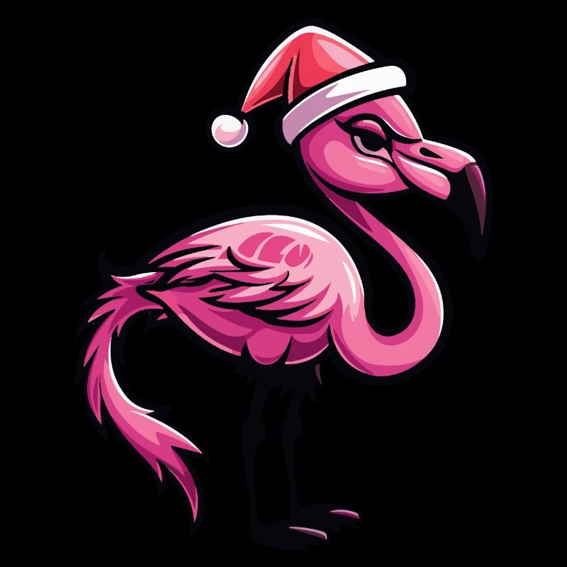 Flamingo Christmas