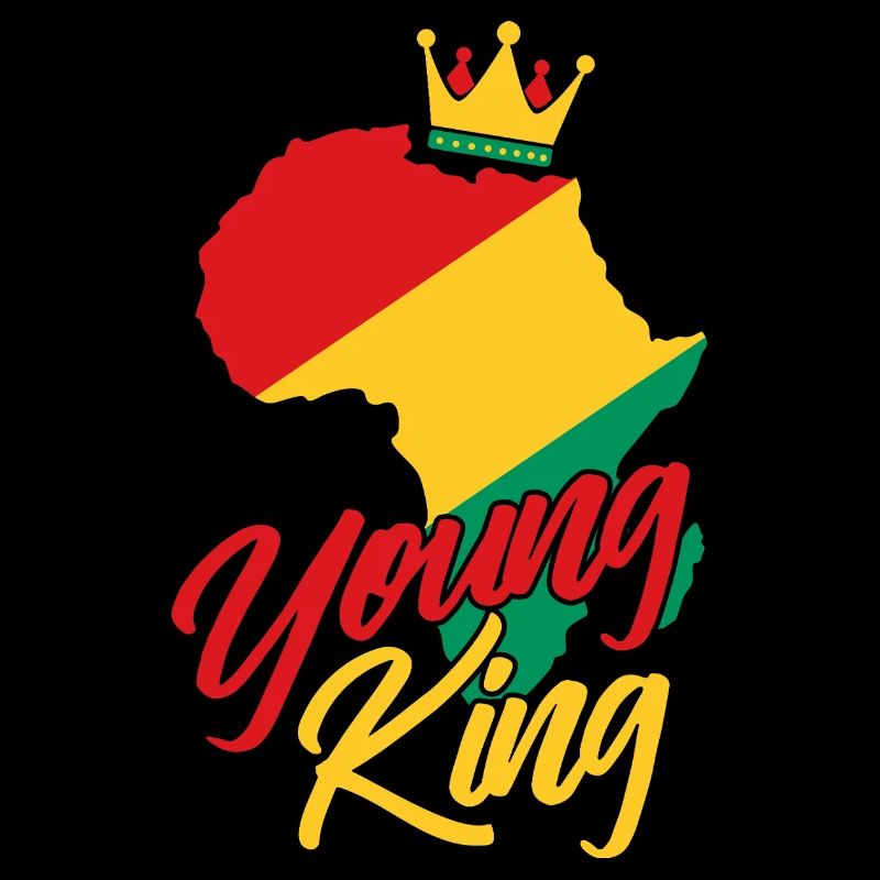 Young King – Schwarze Geschichte Melanin Pride
