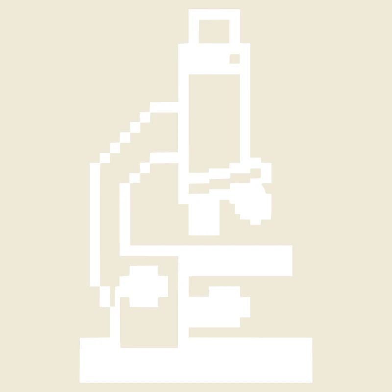 Laboratoire de microscope à pixels 8 bits