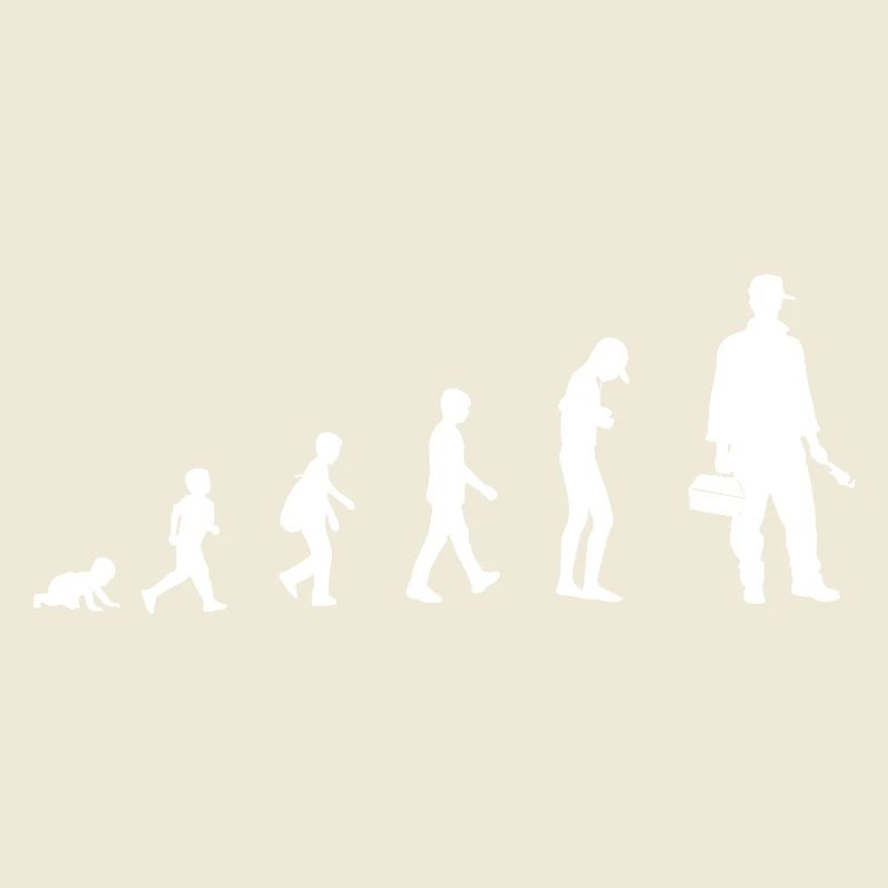 Évolution du bébé au plombier